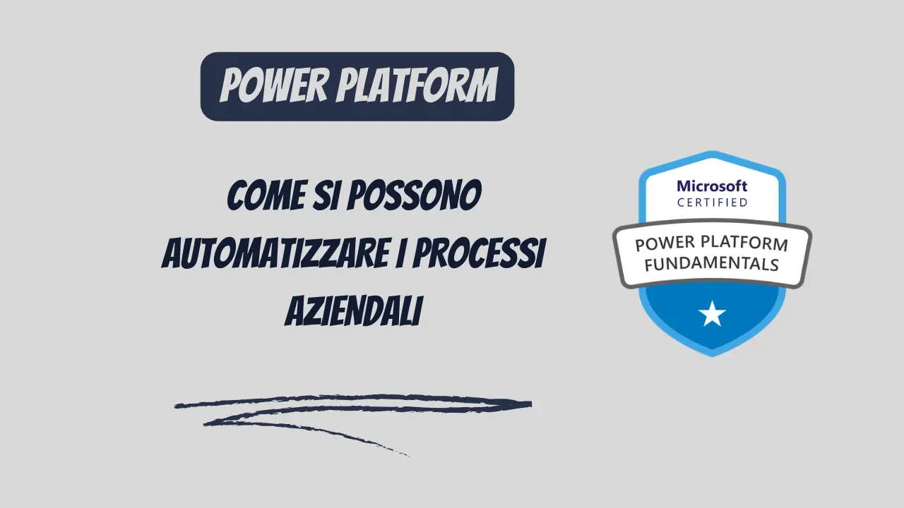 Come si possono automatizzare i processi aziendali con Power Platform