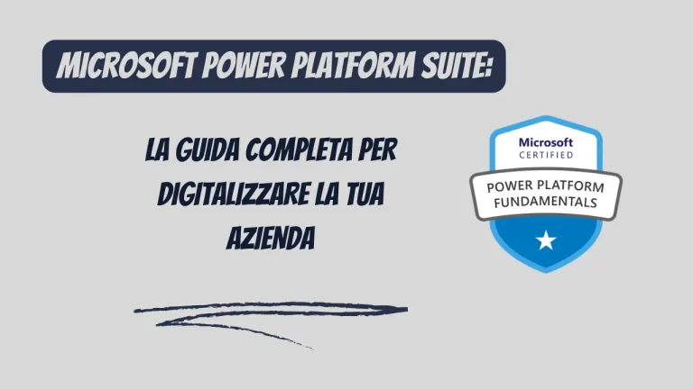 Microsoft Power Platform Suite