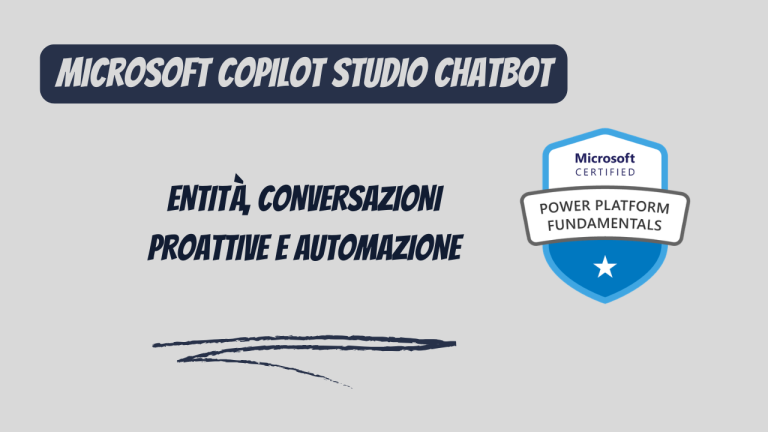 Microsoft Copilot Studio chatbot