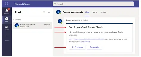 Microsoft Copilot Studio chatbot
